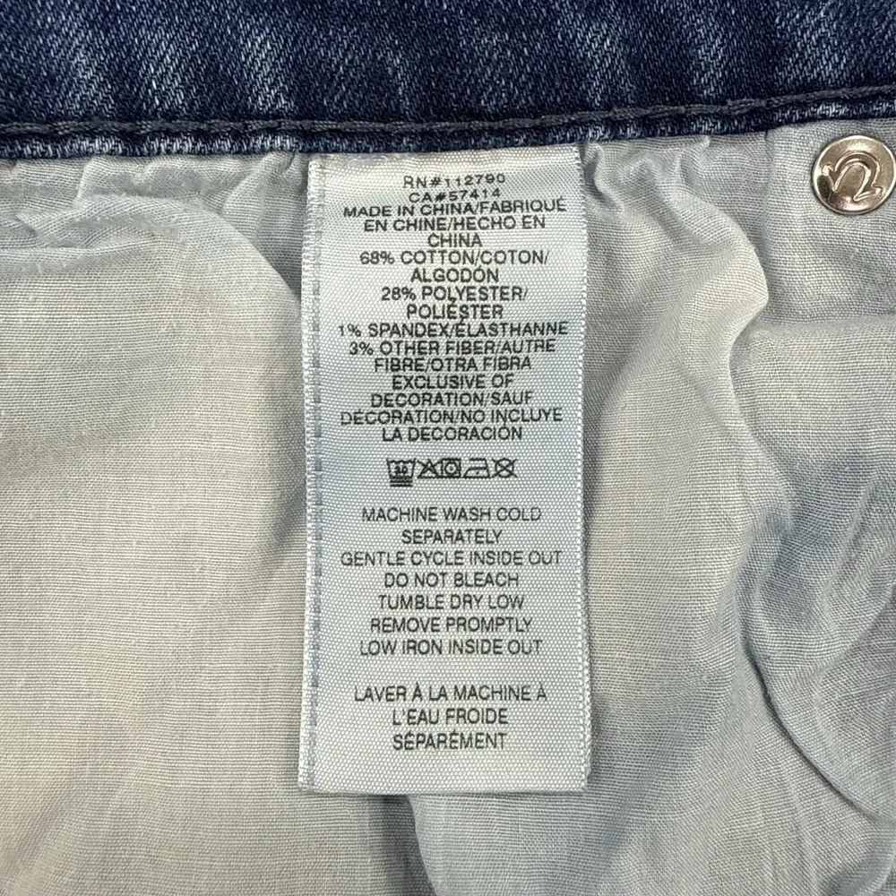 True Religion Jeans Men's 38 Rocco Relaxed Skinny Flap Pockets Cotton Stretch